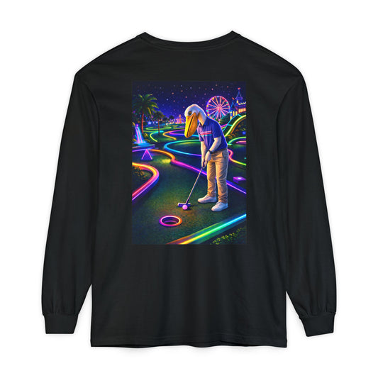 Jetstream Golf Neon Mini Golf Long Sleeve Tee