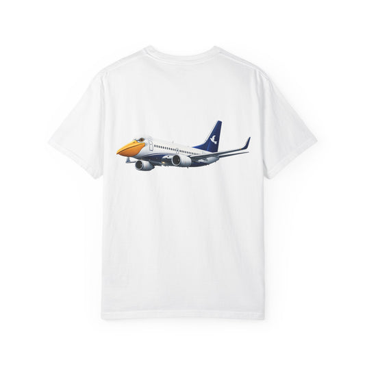 Airline Logo T-Shirt — 'Jetstream' Plane Graphic Tee