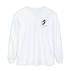 Jetstream Plane Long Sleeve Tee — Front Logo & Front-Facing Jet Graphic