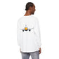 Jetstream Plane Long Sleeve Tee — Front Logo & Front-Facing Jet Graphic