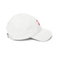 Dad Cap - Red Brushstroke Pelican Logo Embroidered Hat