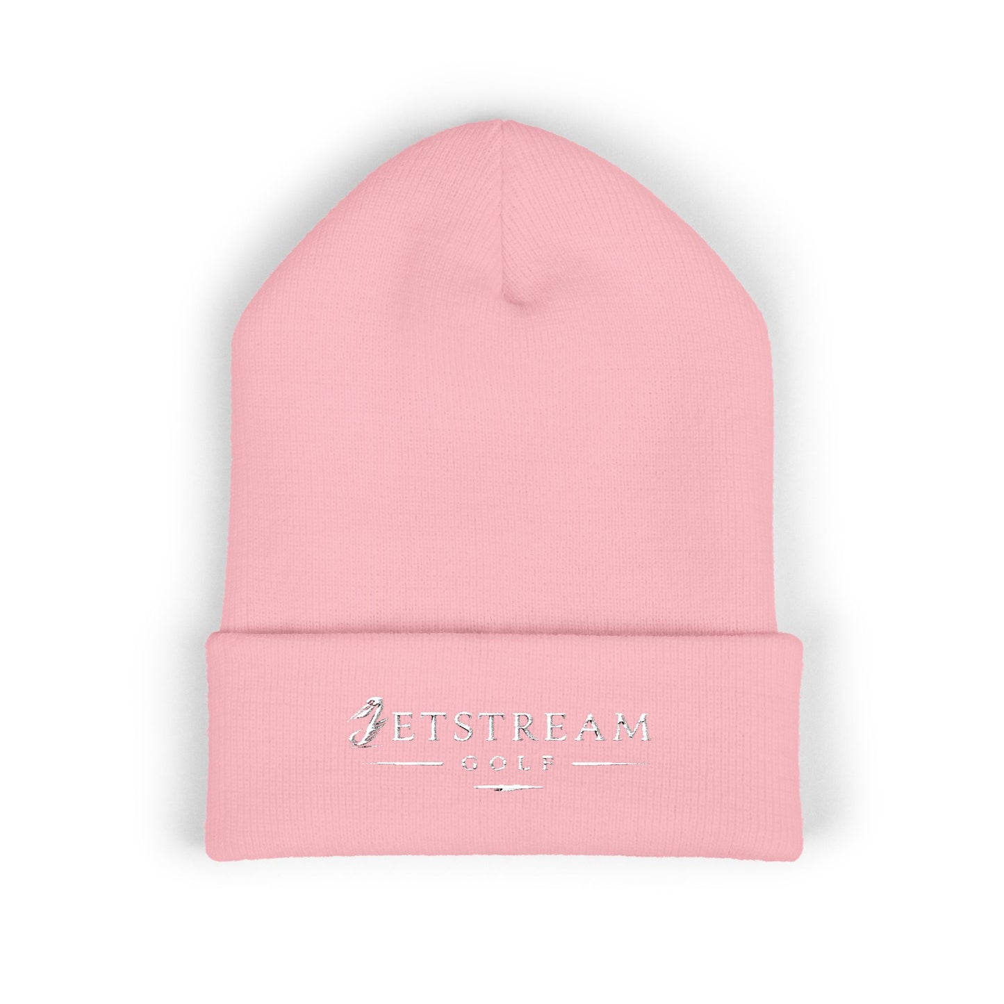 Embroidered Classic Cuffed Beanie — Minimal Winter Hat