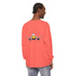 Jetstream Plane Long Sleeve Tee — Front Logo & Front-Facing Jet Graphic