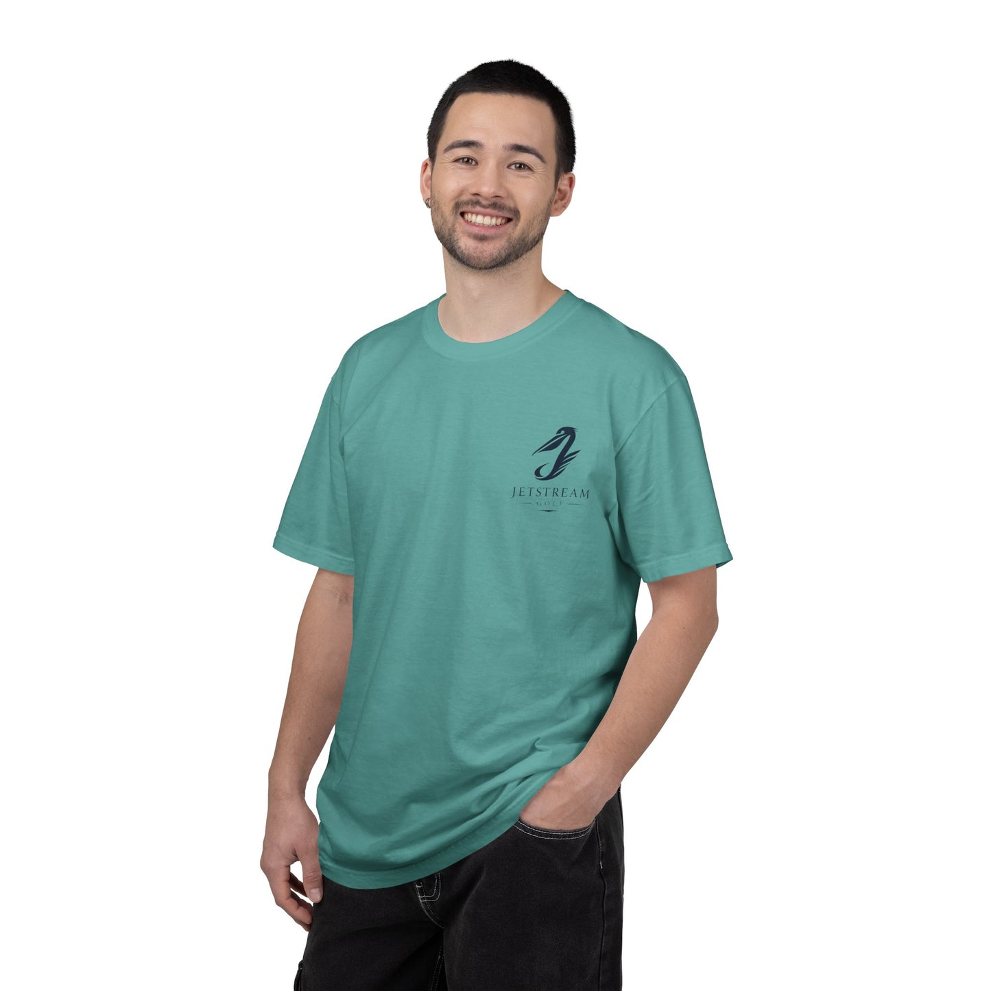Airline Logo T-Shirt — 'Jetstream' Plane Graphic Tee