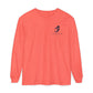 Jetstream Plane Long Sleeve Tee — Front Logo & Front-Facing Jet Graphic