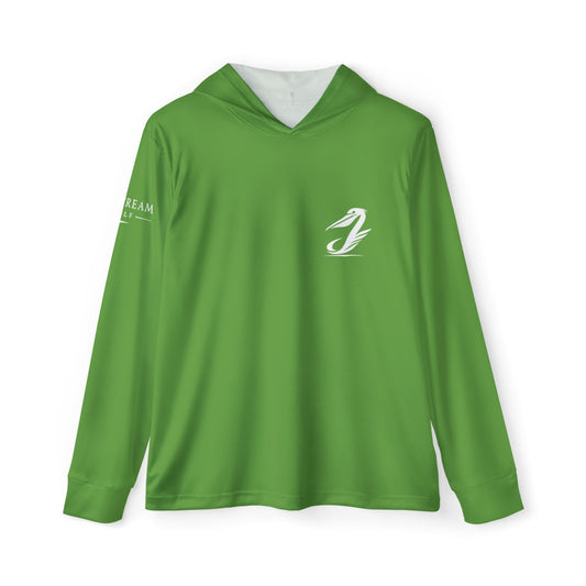 Green Men's Sports Warmup Hoodie (AOP)