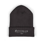 Embroidered Classic Cuffed Beanie — Minimal Winter Hat