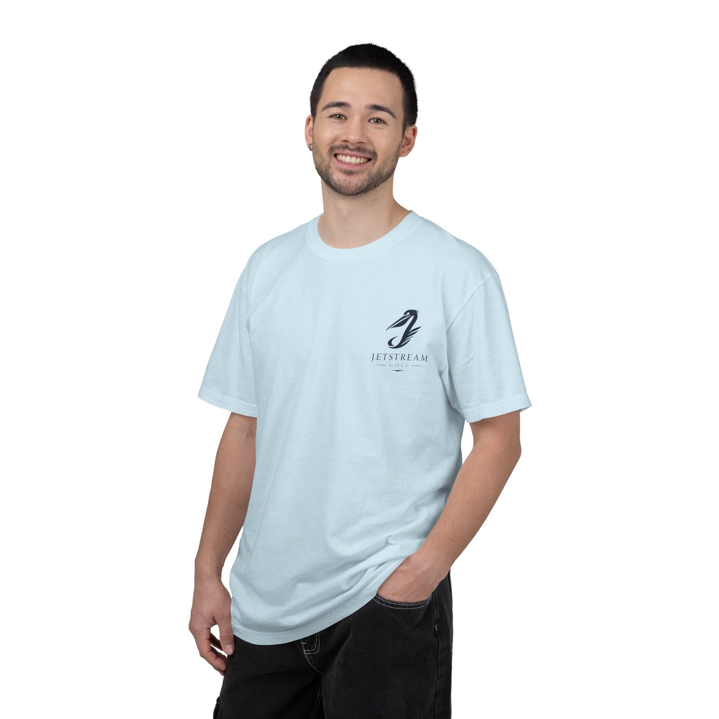 Airline Logo T-Shirt — 'Jetstream' Plane Graphic Tee