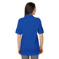 Performance Polo with Golden Embroidered Chest