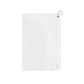 Golf Towel with Logo — Waffle Weave Club Towel with Grommet & Hook