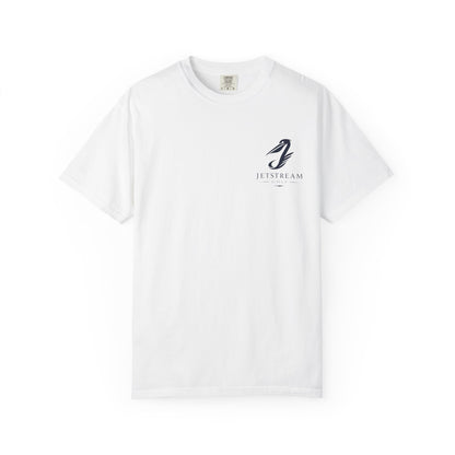 Airline Logo T-Shirt — 'Jetstream' Plane Graphic Tee
