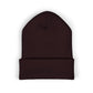 Embroidered Classic Cuffed Beanie — Minimal Winter Hat