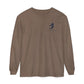 Jetstream Plane Long Sleeve Tee — Front Logo & Front-Facing Jet Graphic