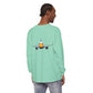 Jetstream Plane Long Sleeve Tee — Front Logo & Front-Facing Jet Graphic