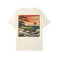 T-Shirt — Vintage Japanese Wave Golf Shirt (Hokusai-Inspired)