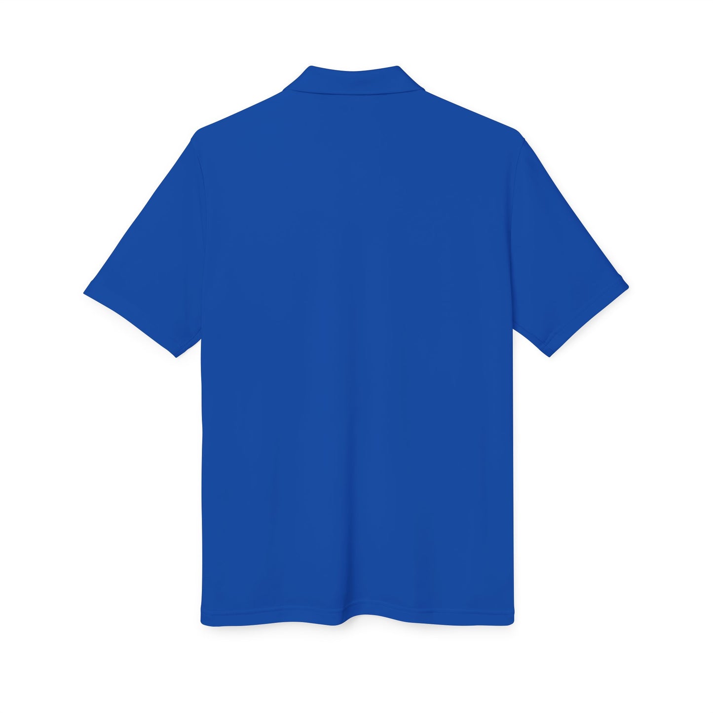 Performance Polo with Golden Embroidered Chest