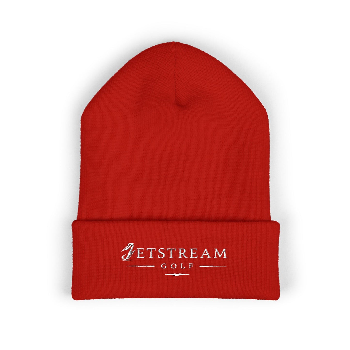 Embroidered Classic Cuffed Beanie — Minimal Winter Hat