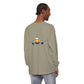 Jetstream Plane Long Sleeve Tee — Front Logo & Front-Facing Jet Graphic