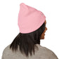 Embroidered Classic Cuffed Beanie — Minimal Winter Hat