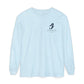 Jetstream Plane Long Sleeve Tee — Front Logo & Front-Facing Jet Graphic
