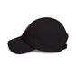 Dad Cap - Red Brushstroke Pelican Logo Embroidered Hat