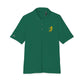 Performance Polo with Golden Embroidered Chest