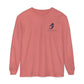 Jetstream Plane Long Sleeve Tee — Front Logo & Front-Facing Jet Graphic
