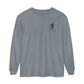 Jetstream Plane Long Sleeve Tee — Front Logo & Front-Facing Jet Graphic