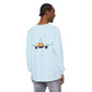 Jetstream Plane Long Sleeve Tee — Front Logo & Front-Facing Jet Graphic