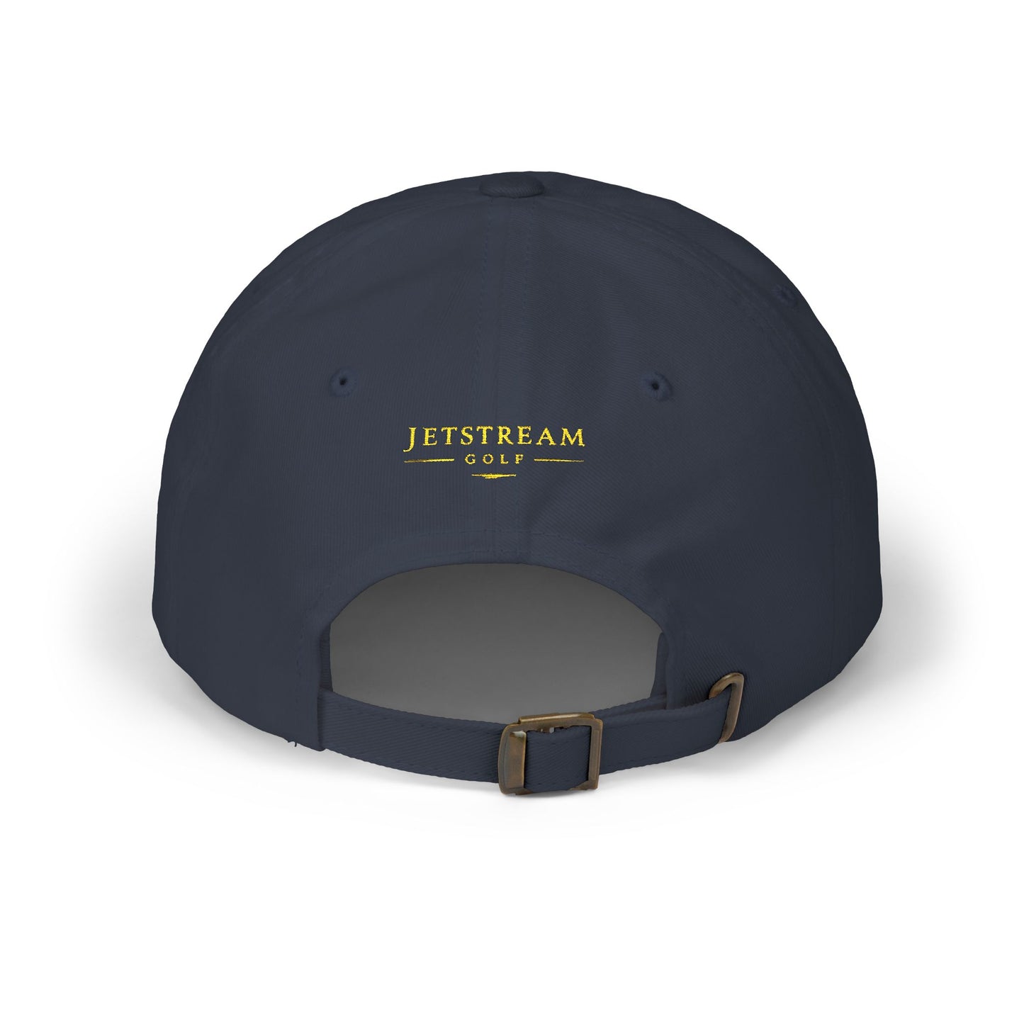 Embroidered Gold Script “J” Classic Dad Cap