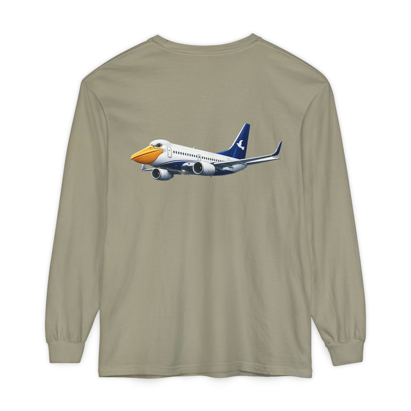 Jetstream Airplane Graphic Long Sleeve Tee
