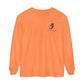 Jetstream Plane Long Sleeve Tee — Front Logo & Front-Facing Jet Graphic