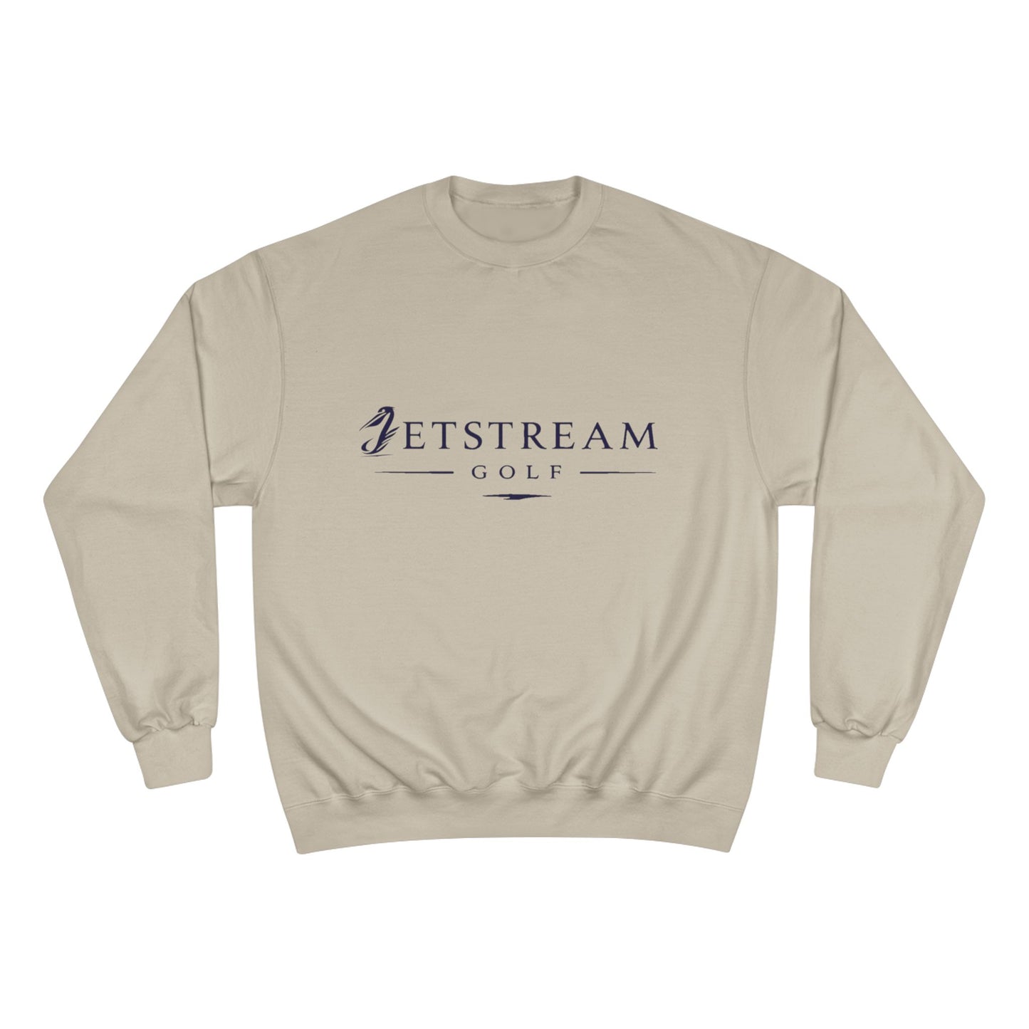 Jetstream Golf logo Sweatshirt | Minimalist Athletic Crewneck