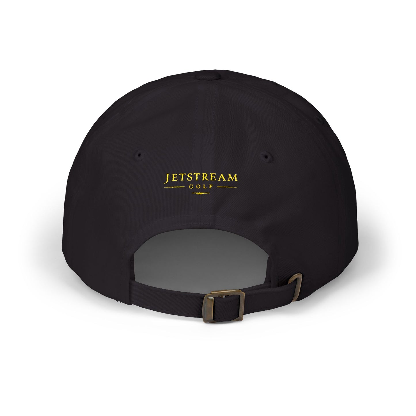 Embroidered Gold Script “J” Classic Dad Cap