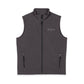 Men's Embroidered Soft Shell Vest — Lightweight Windproof Work & Travel Layer
