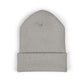 Embroidered Classic Cuffed Beanie — Minimal Winter Hat