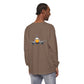 Jetstream Plane Long Sleeve Tee — Front Logo & Front-Facing Jet Graphic