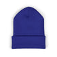 Embroidered Classic Cuffed Beanie — Minimal Winter Hat