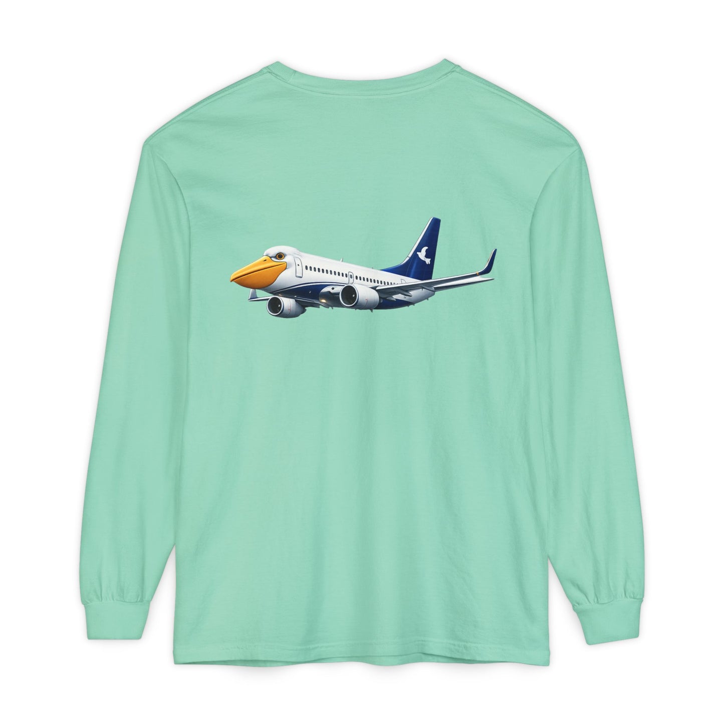 Jetstream Airplane Graphic Long Sleeve Tee