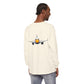 Jetstream Plane Long Sleeve Tee — Front Logo & Front-Facing Jet Graphic