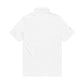 White Embroidered Anchor Polo Shirt — Men's Performance Under Armour