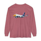 Jetstream Airplane Graphic Long Sleeve Tee