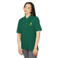 Performance Polo with Golden Embroidered Chest