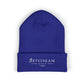 Embroidered Classic Cuffed Beanie — Minimal Winter Hat