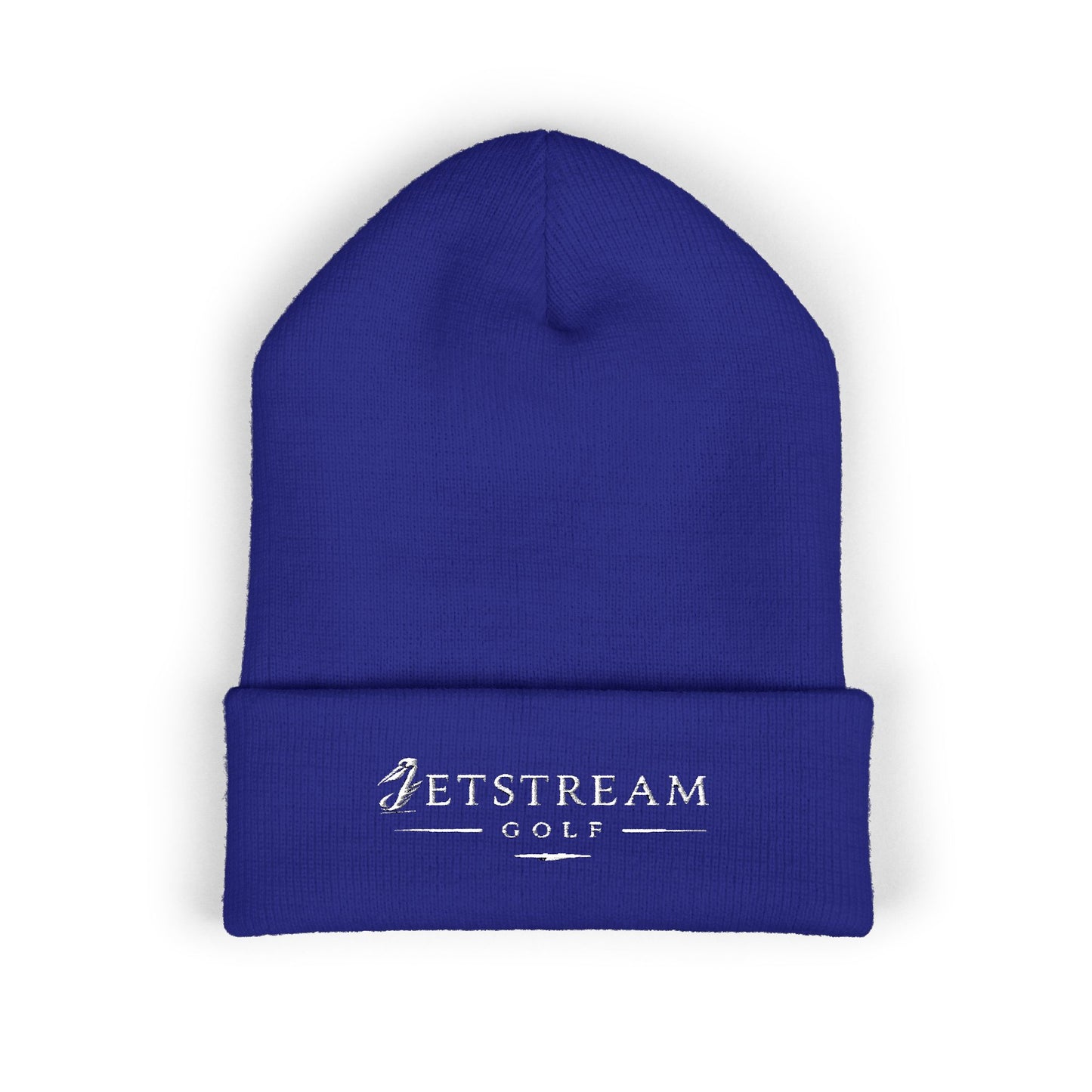 Embroidered Classic Cuffed Beanie — Minimal Winter Hat