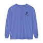 Jetstream Plane Long Sleeve Tee — Front Logo & Front-Facing Jet Graphic