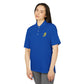 Performance Polo with Golden Embroidered Chest