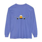 Jetstream Plane Long Sleeve Tee — Front Logo & Front-Facing Jet Graphic