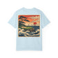 T-Shirt — Vintage Japanese Wave Golf Shirt (Hokusai-Inspired)