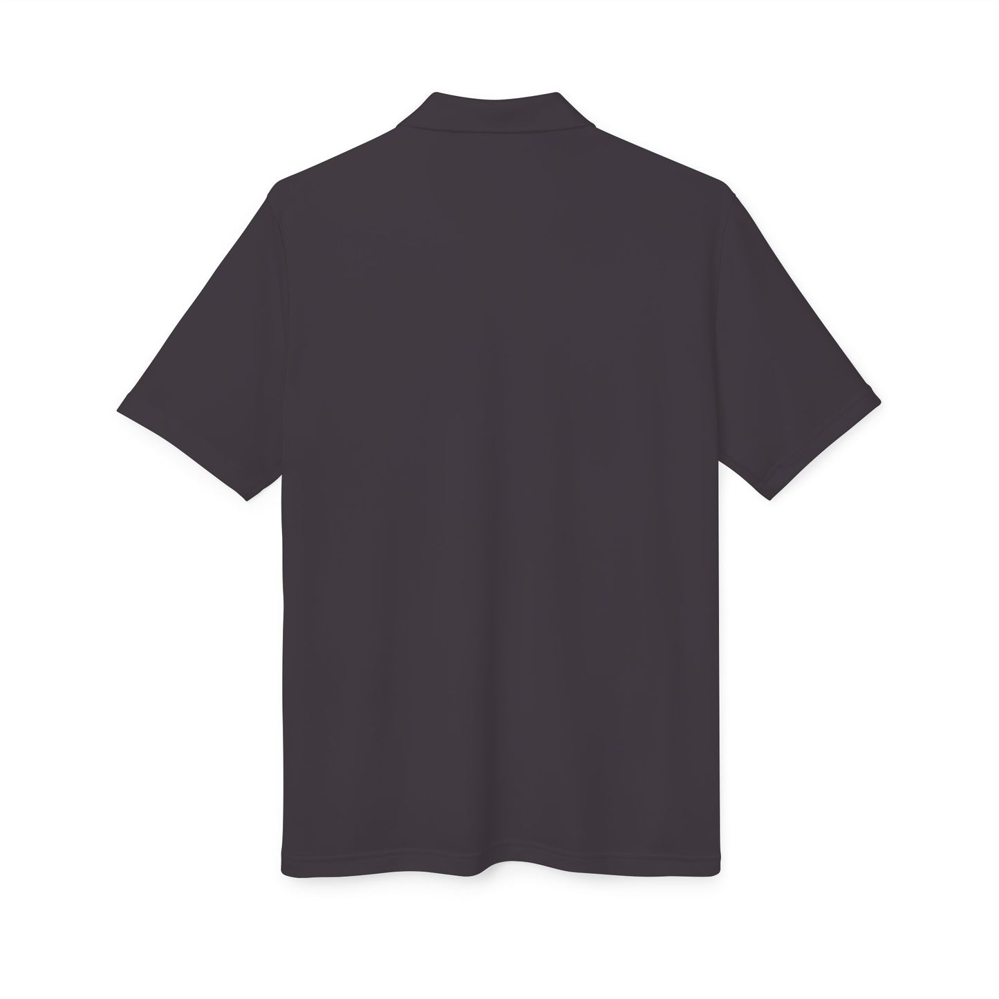 Performance Polo with Golden Embroidered Chest